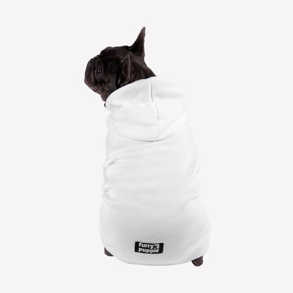 Beige Bliss Frenchie Hoodie