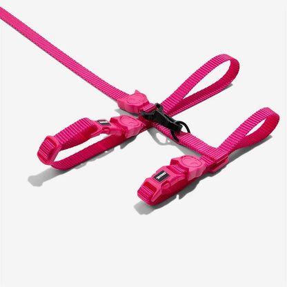 Pink LED | Cat Harness with Leash